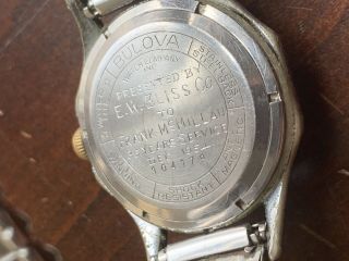 Vintage 1954 Mens Bulova Self Winding Wrist Watch - Runs - 104179 - 17j 2
