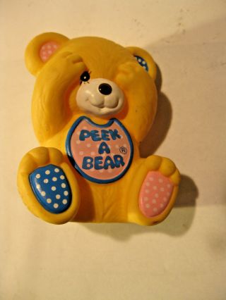Vintage Gerber Peek - A - Bear,  Baby Squeaker Toy