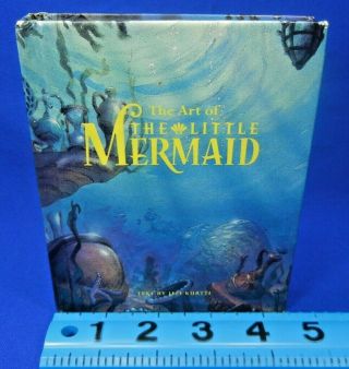 Vintage The Art Of The Little Mermaid Text By Jeff Kurtti Mini Hard Cover Book 2