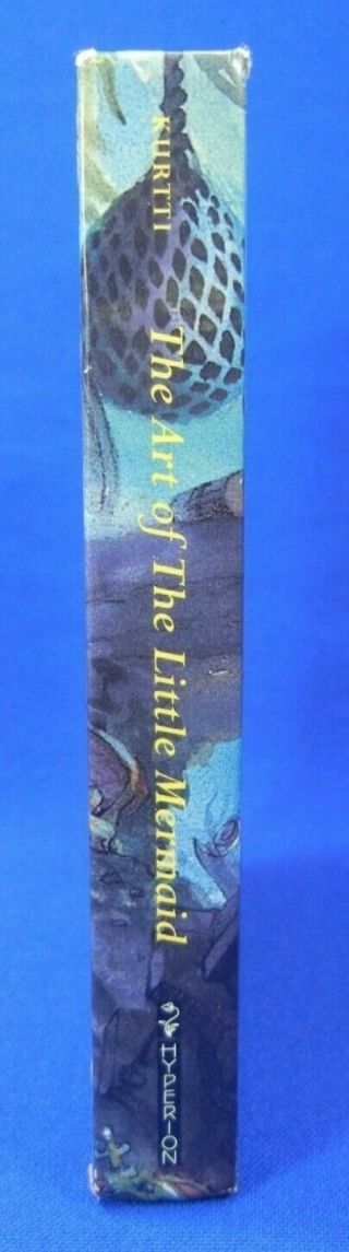 Vintage The Art Of The Little Mermaid Text By Jeff Kurtti Mini Hard Cover Book 4