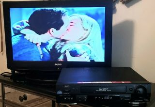 JVC HR - S3600U VCR Plus VHS Recorder ET Mode Video Calibration w/remote. 5