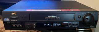 JVC HR - S3600U VCR Plus VHS Recorder ET Mode Video Calibration w/remote. 6