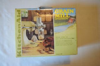Vintage Hobart Kitchenaid Grain Mill Attachment Gm Model For Stand Mixer