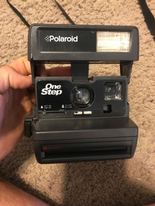 Polaroid 600 Film Camera One Step With Strap