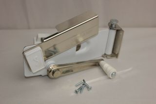 Vintage Swing - A - Way White/chrome Automatic Wall Can Opener