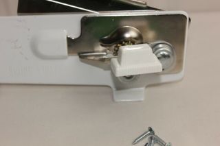 Vintage Swing - A - Way White/Chrome Automatic Wall Can Opener 4