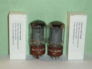 Tung - Sol 5881 6l6wgb Issue Tubes - Matched Pair For Fender Bass,