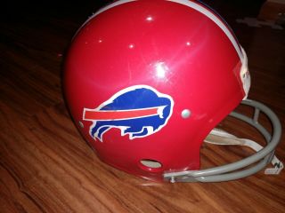 Vintage 80s Rawlings Buffalo Bills Size Small Nfl Football Helmet Chin Strap