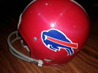 Vintage 80s Rawlings Buffalo Bills Size Small NFL Football Helmet Chin Strap 3