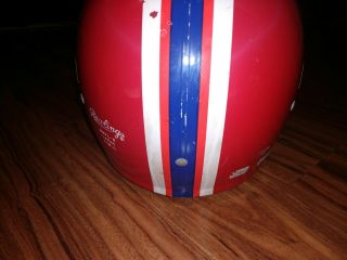 Vintage 80s Rawlings Buffalo Bills Size Small NFL Football Helmet Chin Strap 4