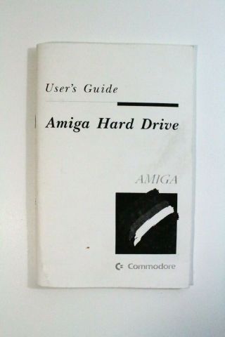 Commodore Amiga Hard Drive Users Guide
