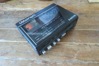 Vintage Sony Walkman Model Wm - F77 Fm/am Stereo Cassette Player But Read