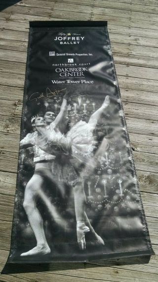 Joffrey Ballet Vintage Vinyl Gerald Arpino 50th Anniversary Banner 2005 7ft