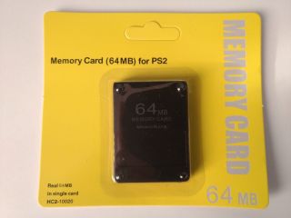 Sony Playstation2 Ps2 64mb Memory Card Magicgate &