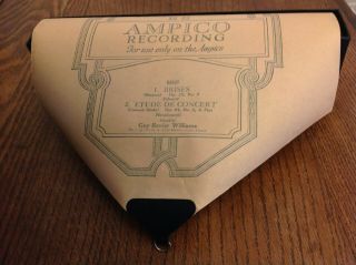 Ampico Player Piano Rolls.  Bundle Of 9 Vintage Classical Rolls.