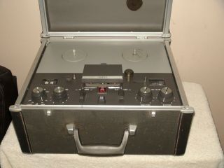 Ampex 1260 Reel To Reel Recorder No Power Cord And Needs Tubes