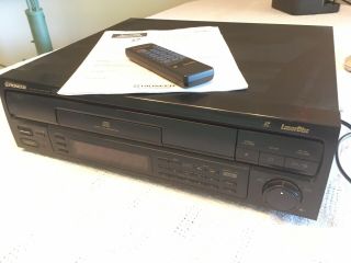 Pioneer Cld - S201 Laser Disc Laserdisc Ld Combo Cd Cdv Player Fully