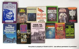 13 Vintage Books Of True Ghost Stories & Encounters Real Famous Haunted Houses