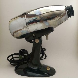 Vintage Oster Airjet Chrome Electric Hair Dryer Model 202 Series C Usa