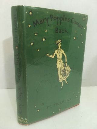 Mary Poppins Comes Back By Pl Travers 1935 Hardcover Illustrated By Mary Shepard