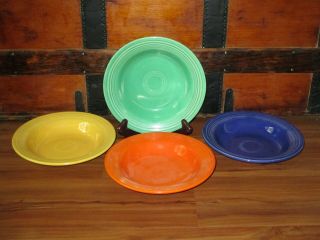 Vintage Fiesta Soup Bowls - Set Of 4