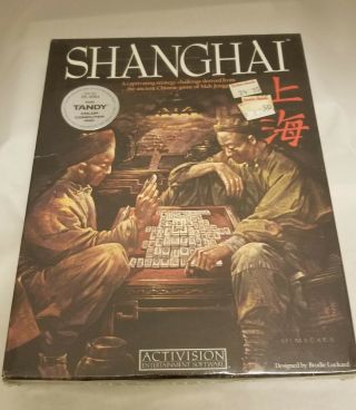 1986 Shanghai Tandy Trs - 80 Color Computer 3 Game Nos By Activision