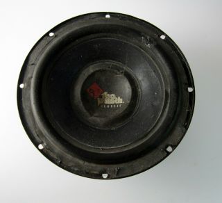 Vtg Rockford Fosgate " The Punch " Pch - 408 (8 Inch) Speaker 4 Ohm
