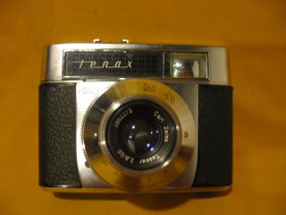 Vintage Zeiss Ikon Tenax Camera With Carl Zeiss Tessar 2.  8/50 Lens - German