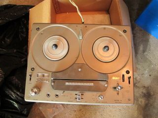 Vintage Tandberg Norway Model 74 741 Four Track Stereo Reel To Tape Recorder