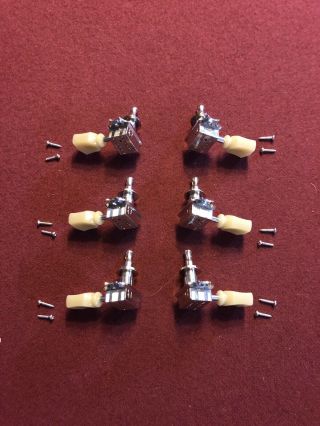Gibson Les Paul USA Vintage Deluxe Nickel TUNERS,  Complete Set 2