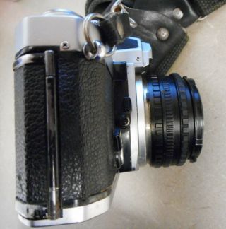 Vintage Nikon FM SLR Camera with Strap Lens Series E 50mm 1:1.  8 5