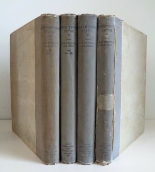 1898 - 1904 Grenfell Hunt OXYRHYNCHUS PAPYRI Egypt Manuscripts Translations 4 Vols 2