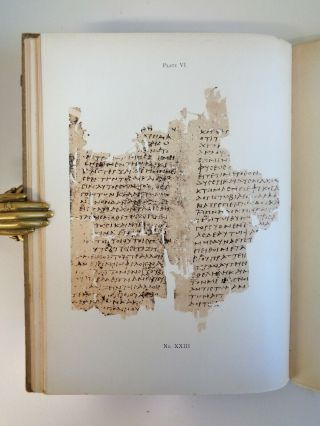 1898 - 1904 Grenfell Hunt OXYRHYNCHUS PAPYRI Egypt Manuscripts Translations 4 Vols 7