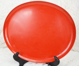 Florence Prolon Melmac Plastic 12 " Serving Plate Platter Orange 7807 Mcm Vintage