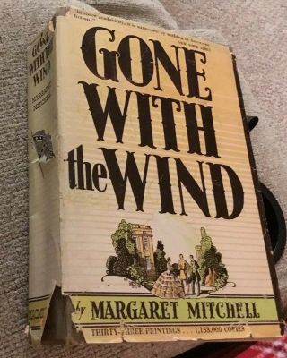 Gone With The Wind Vintage 1937 Book