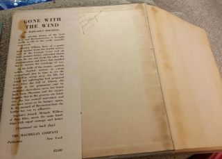 Gone With The Wind Vintage 1937 Book 5