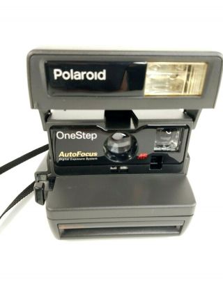Polaroid One Step Instant Autofocus 600 Film Camera Digital Exposure System
