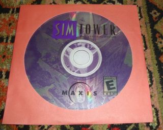 Sim Tower - Maxis - Ea - Electronic Arts - 2000 - Pc Cd