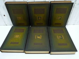 1924 Theodore Roosevelt Scribners 6 Vol Set African Game Trails Rough Riders Etc