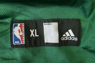 B8192 VTG ADIDAS Boston Celtics RONDO 9 NBA Basketball Jersey Size XL 3