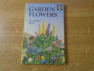Vintage 1960 Lady Bird Book Garden Flowers Series 536