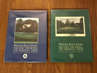 Winged Foot Golf Club Winged Foot Story I And Ii Book Set With Letters Us Open