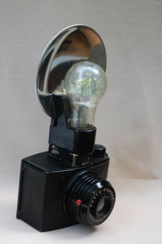 Vintage Ansco Camera With Flash