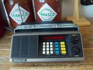 Vintage Bearcat Bc - 210 Scanner Radio Police / Fire / Ems / Weather / Ham Usa