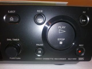 Vintage Sony SLV - N99 Hi Fi Stereo VCR 19 Micron Head,  Auto Clock Set,  Auto Head 2