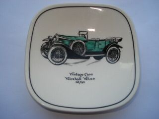 1930s Vintage Vintage Cars Vauxhall Velox 30/98 Grays Pottery China Pin Dish