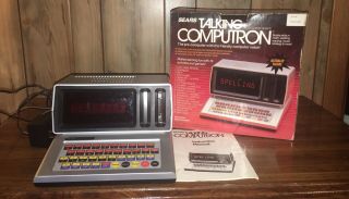 Vintage 1986 Sears Electronic Talking Computron 1980 