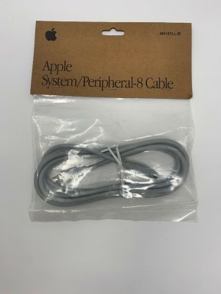 Vintage Apple Computer Peripheral 8 Cable M0197ll/b