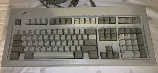 Vintage Ibm Model M 1391401 Mechanical Keyboard With Cord 1988 - Great