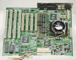 Intel Pentium Pro Motherboard P6fx1 - A Rev.  1.  2,  W/intel Pii 333mhz Overdrive Cpu